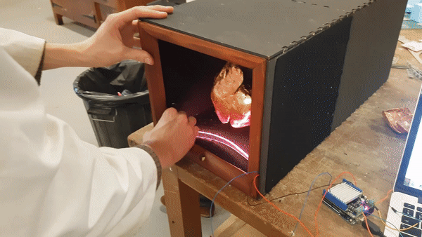 BEAT — installing the embedded LED lighting