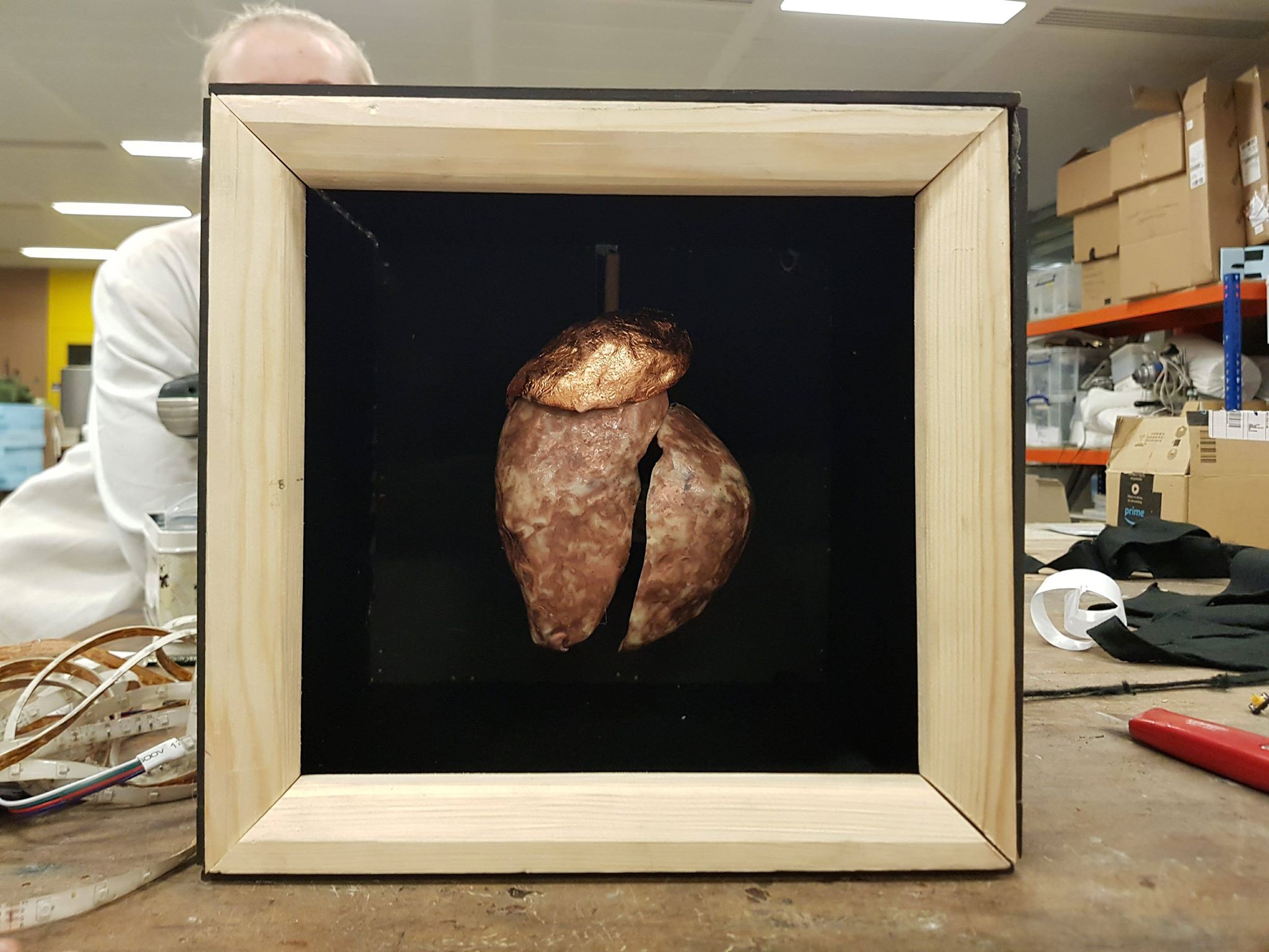 BEAT — front view of the installation cabinet